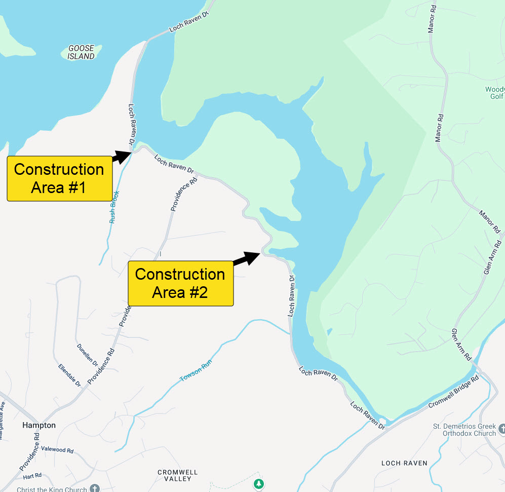 LR Drive Construction Map